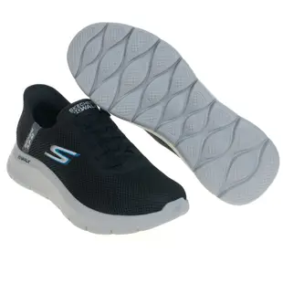 【SKECHERS】SKECHERS GO WALK FLEX 健走鞋/黑/男鞋-216496BKGY/ US9/27CM