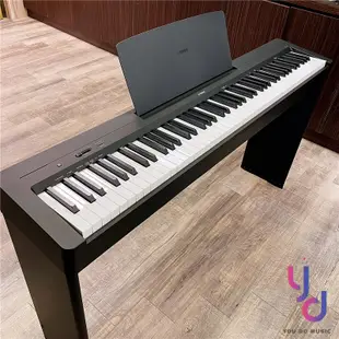 三葉 Yamaha P145 初學 數位 電 鋼琴 88鍵 台灣 公司貨 一年保固 P45 延音踏板 (10折)