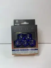 New in Box Modiphius Dune RPG Atreides Dice Set of 5 Dice - FAST US Ship