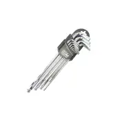 SP Tools 13Pcs Magnetic Ball Drive Hex Key Set - SAE Cr-V Steel Magnetic Tips