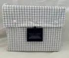 Ralph Lauren Organic Tattersall King Extra Deep Fitted Sheet $270 NIP