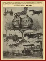 1907 Gaar Scott & Co. NEW Metal Sign: Traction & Portable Engine, Threshers