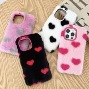 Plush Love Fluffy Phone Case For OnePlus 6T 7 8 9 10 Pro 11 9R Nord N10 N200 CE