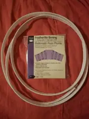 Boning Featherlite 1/2in x 2yds + 68" White For Corset/Lingerie/Wedding dress