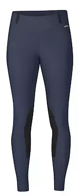 Kerrits Microcord Knee Patch Tight-L-Indigo