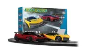 Scalextric C1422T STREET CRUISERS (Rasio Vs Huayra) 1/32 Scale Analog Race Set