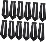 Ciieeo 12Pcs Plastic Photo Frame Racks Tabletop Display Brackets for Artwork Convenient Stands for Home Office Use