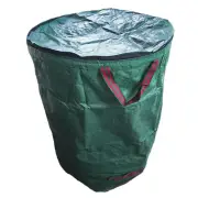 Garden Waste Bag Lawn Garden Leaf Grass Storage Bag Reusable Grass Trash Can Bin
