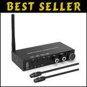 Premium USB 192KHz DAC Converter with Bluetooth 5.0 Music Player and Volume C...