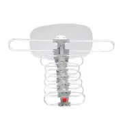 Outdoor Rotating Digital TV Antenna with UHF VHF Amplifier for Enhanced Signal