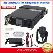 PMR-171 100KHz-2GHz 20W Radio SDR Transceiver VHF UHF HF CW AM SW Mobile Radio-