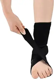 Drop Foot Braces for Women,Adjustable Foot Drop Brace for Sleeping | Foot Drop Postural Correction Brace, Left/Right Support and Fixation Anti-Sprain Strap for Adults Men Women