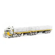 Drake 1:50 Scale Kenworth K200 With Freighter B Double Combination Trailers