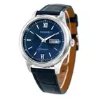 Citizen Collection NY4050-11L Blue Dial Mechanical Automatic Leather Men Watch