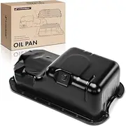 A-Premium Engine Oil Pan Sump with Drain Plug Compatible with Honda Civic 1996-2000, Civic del Sol 1996-1997, L4 1.6L
