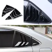 Gloss Black Side Window Louver Shutter Cover Trim For Toyota Corolla 2020-2023 (for: Toyota)