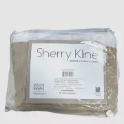 Sherry Kline Home Beige King Acworth Tailored Dust Skirt