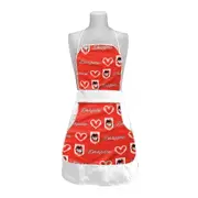 St George Illawarra Dragons NRL Retro Ladies Apron Mothers Day Gift Kitchen Cooking BBQ