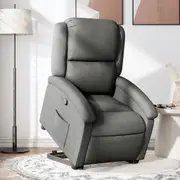 Stand up Recliner Chair Living Room Reclining Armchair Single Sofa Fabric vidaXL