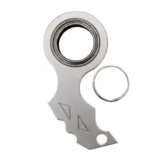 Keychain Spinner Metal Fingertip Spinning Keyring Finger Fidget Ring for Teens A