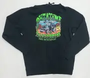 The Hundreds “Back To The Future Outatime” Black Hoodie Mens Sz Large NWT