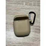 IPHONE 奶茶色耳機保護殼 AIRPODS APPLE