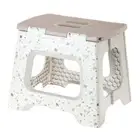 Vigar Terrazzo in Body Foldable 32cm Compact Plastic Step Stool Outdoor/Kitchen