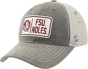 Zephyr ZHATS Standard NCAA Officially Licensed Hat Snapback Scout Patch Defer Grey