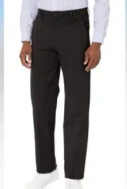 Dockers Men's Black Pants Classic Fit Easy Khaki Pants Size 34X29