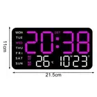 Temperature Date Display Clock For Home Decor Fahrenheit Celsius Switch