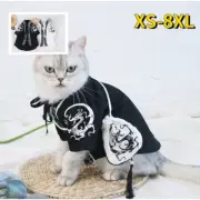 Cat Dog Pet Kimono Clothes Shirt Tops Puppy Big Retro Japanese Yukata Hanfu