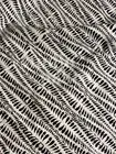 Black & White Floral Print Kantha Quilt King Cotton Throw Blanket Bedspread