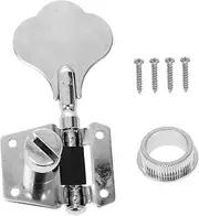 Totority 2 Sets Right Hand Bass Tuning Pegs Metal Classic Bass String Tuning Pegs Electric Acoustic Tuner Buttons