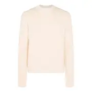 [Jil Sander] Jil Sander-Sweaters Chalk-Uomo 46