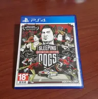 在飛比找露天拍賣優惠-PS4 睡犬 香港秘密警察 英文版 Sleeping Dog