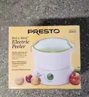 Presto Peel a Meal Electric Potato Vegetable Fruit Peeler 02905 - Brand New