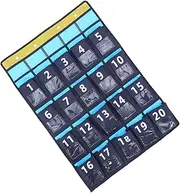 TEMPNAP Classroom Mobile Phone Holder Nonwoven Hanging Organizer for Cell Phones and Sundries Easy Installation Over Door Storage
