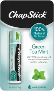 CHAPSTICK 100% NATURAL LIP BUTTER GREEN TEA MINT