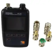 KVE520A Graphic Antenna Analyzer Vector Impedance VHF/UHF for Ham+5 Connectors a