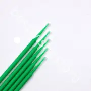 100x Dental Disposable Micro Applicators Brushes Non-linting Fiber Swab Fine 902