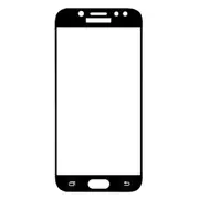 3PCS For Galaxy J5 (2017) (EU Version) 0.26mm 9H Surface Hardness 2.5D Curved Silk-screen Full Screen Tempered Glass Screen Protector (Black)