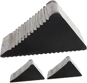 3Pcs Portable Wheel Chocks for Vehicle Safety Slip Tire Stopper for Cars and Trucks for Motorcycle and ATV Stability Slopes and Uneven Terrain
