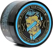 Superior Hair Pomade 3.4 oz - Medium Strong Hold & Medium Shine - Water Soluble & Naturally Enhanced