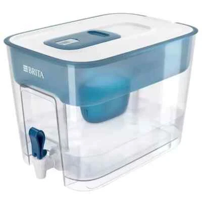 BRITA Water Filter Flow Cask 8.2L With 2 Maxtra Pro Filters ,Full capacity of 8