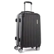 Wanderlite 28" 75cm Luggage Trolley Travel Set Suitcase Carry On Hard Case TSA L