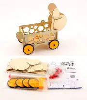 Orange Hobby Kids DIY Bunny Light Wodden Assembling Toy