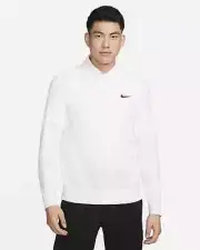 Nike TW Tiger Woods Men's Knit Golf Knit Sweater White Size M L XL DR5291-100