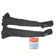 Core-Spun by Therafirm Gradient Compression Thigh High Socks 15-20 mmHg