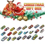 Christmas Advent Calendar 24 Days Countdown Toy Cars Gifts for Kids Boys Girls