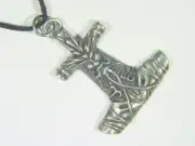 BUTW Thors hammer necklace Norse Mjollnir talisman viking wicca goth 3314D